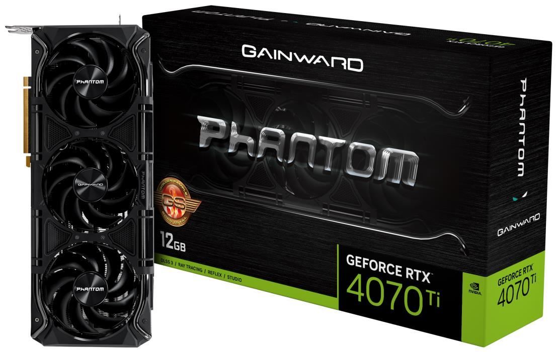 Gainward GeForce RTX4070Ti Phantom GS 12GB – Top Gaming PC