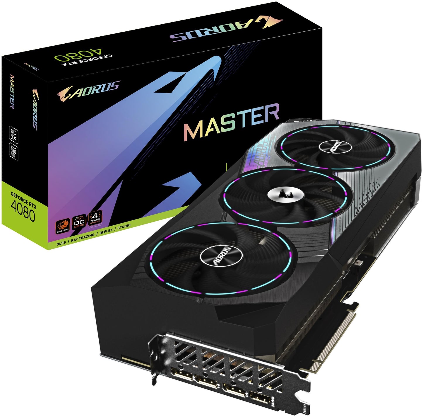 GIGABYTE AORUS GeForce RTX4080 Master 16G 16GB